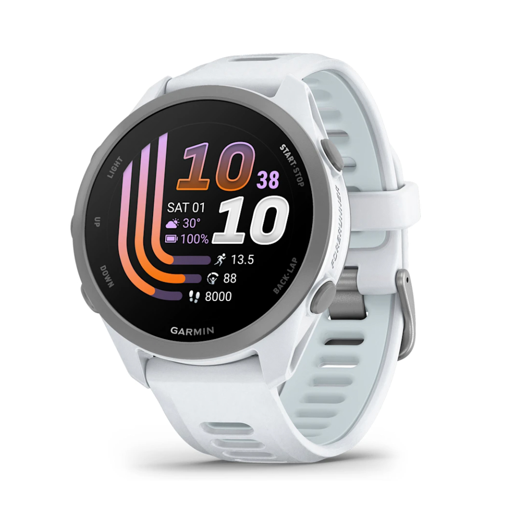 GARMIN FORERUNNER 170 WHITESTONE WITH WHITESTONE/CLOUD BLUE BAND