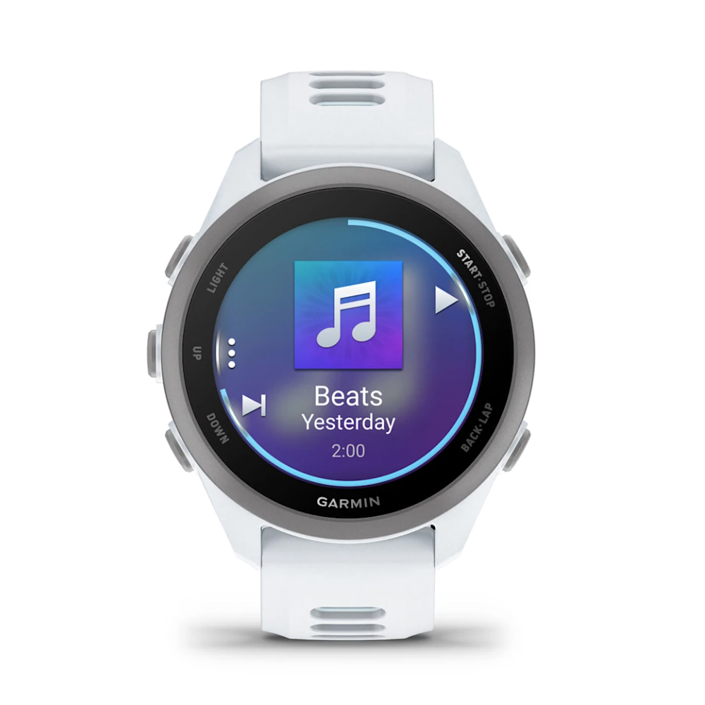 GARMIN FORERUNNER 170 MUSIC WHITESONE WITH WHITESTONE/CLOUD BLUE BAND