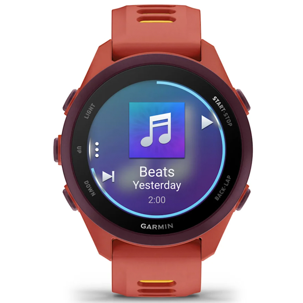 GARMIN FORERUNNER 170 MUSIC RED PINK WITH RED PINK/MANGO BAND