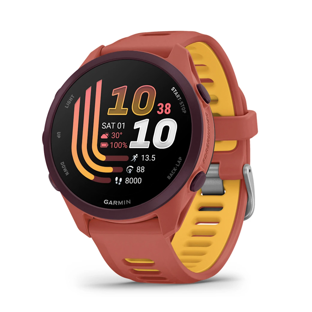 GARMIN FORERUNNER 170 MUSIC RED PINK WITH RED PINK/MANGO BAND