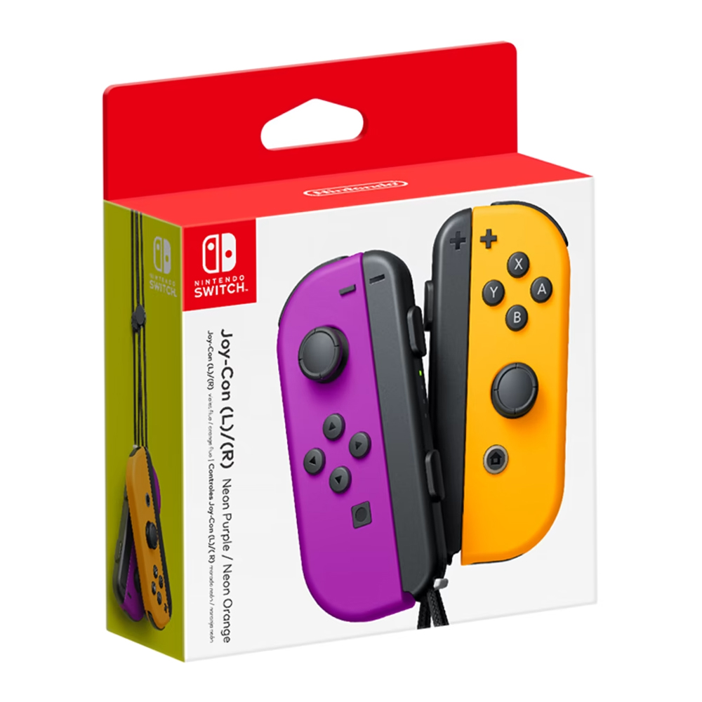 NINTENDO SWITCH SET 2 JOY-CON PURPLE/ORANGE