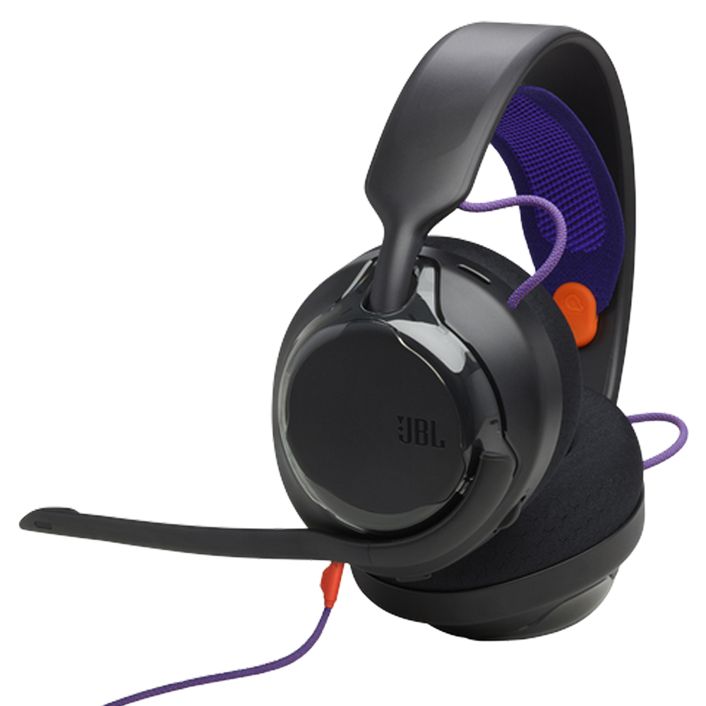 JBL QUANTUM 250 WIRED GAMING HEADPHONES BLACK