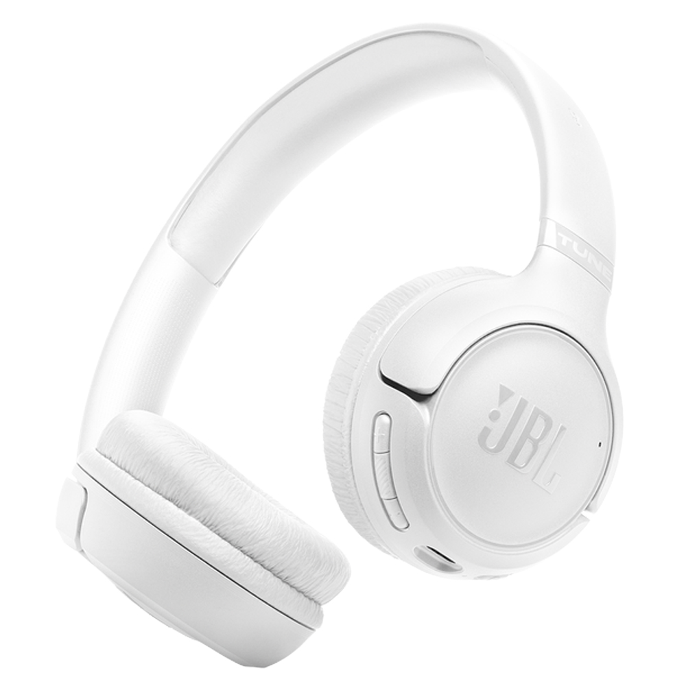 JBL T530BT BLUETOOTH HEADPHONES WHITE