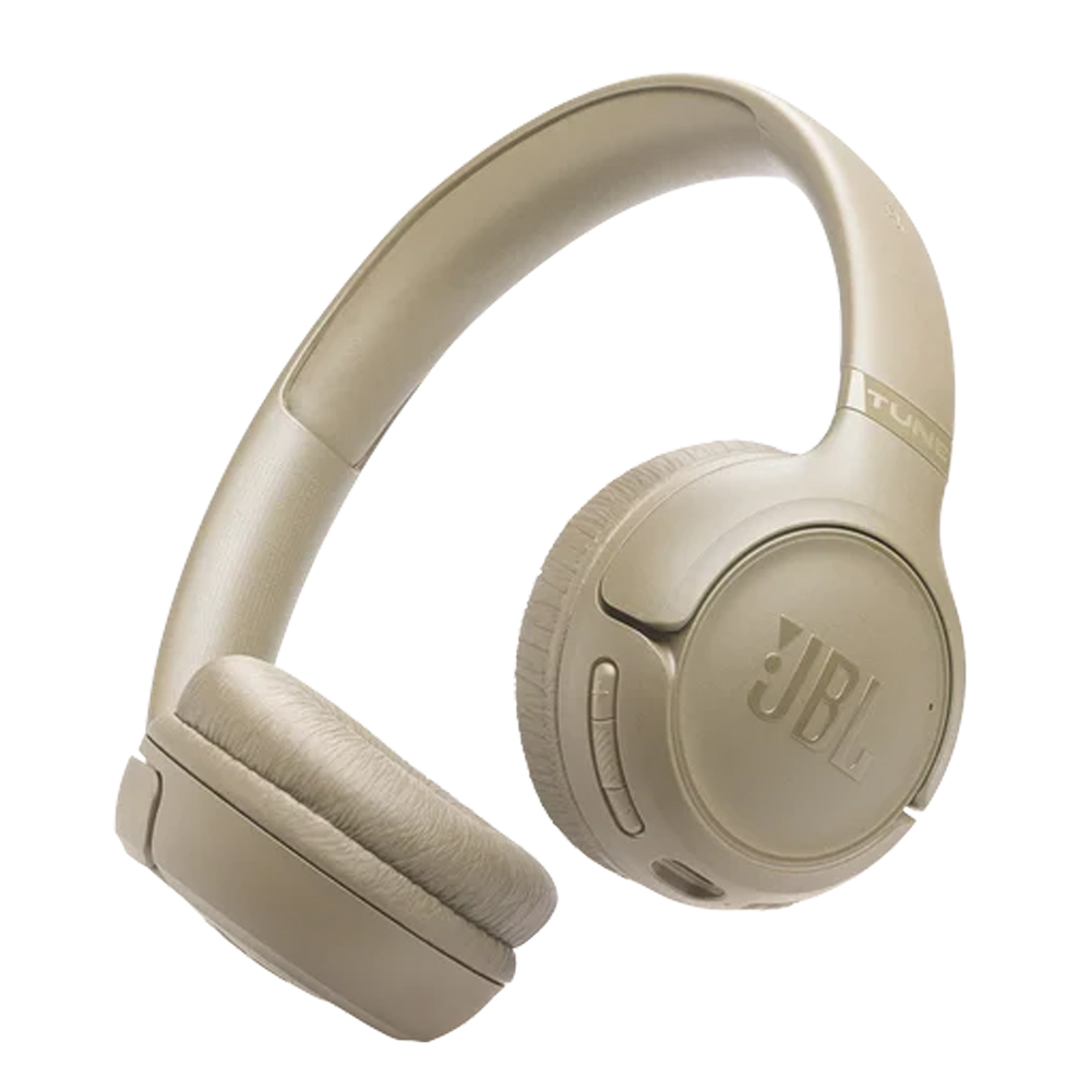 JBL T530BT BLUETOOTH HEADPHONES BEIGE