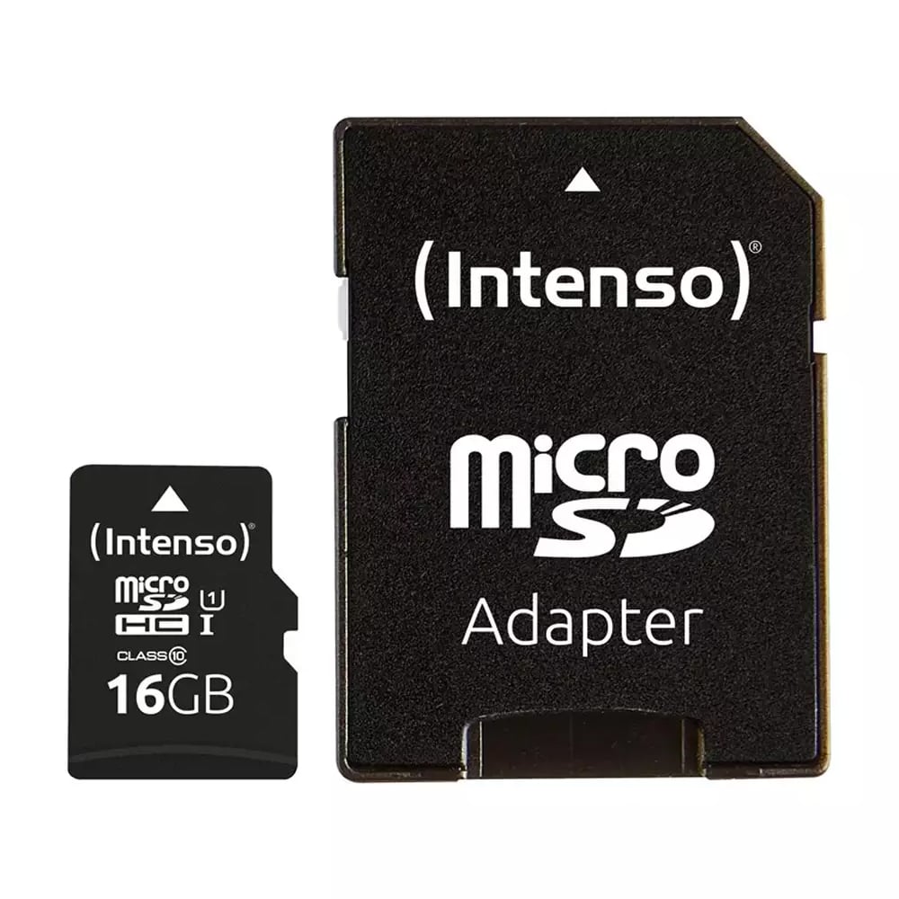 INTENSO MICROSD CARD UHS-I 90MB/S - 16GB