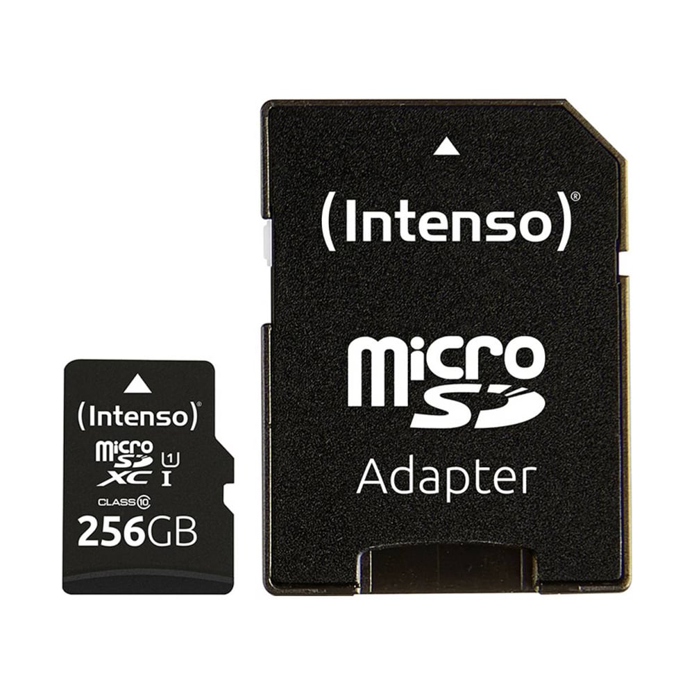 INTENSO MICROSD CARD UHS-I 90MB/S - 256GB