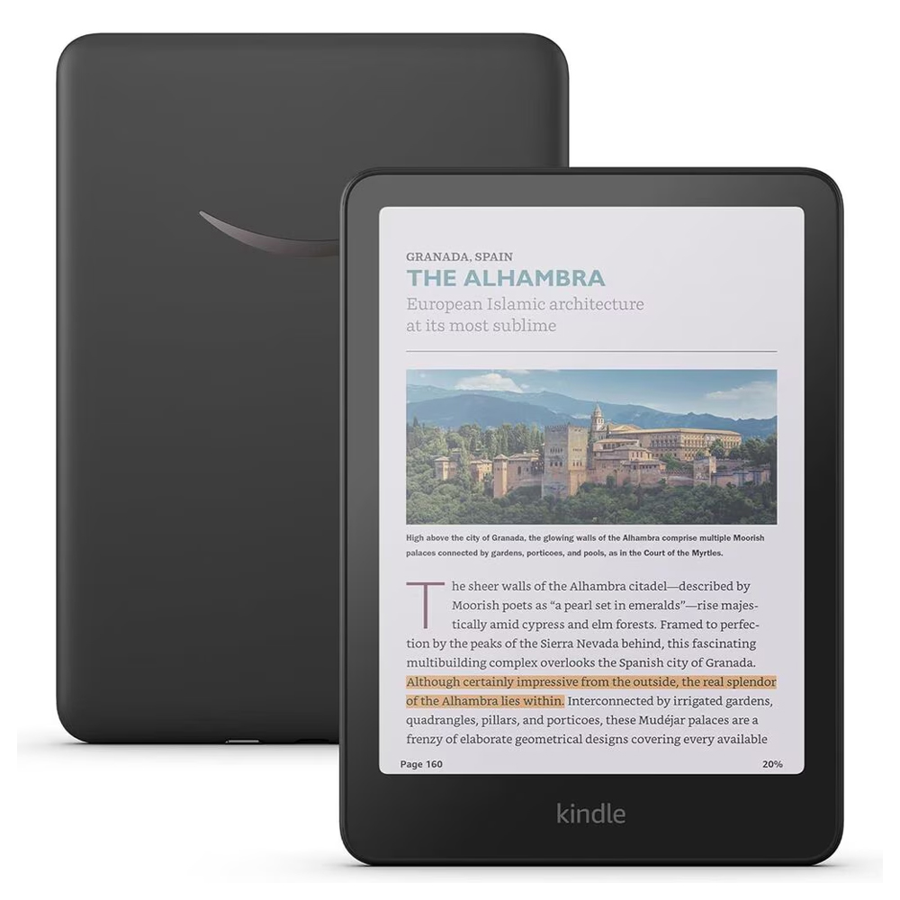 AMAZON KINDLE NEW 2025 COLORSOFT - 16GB - W/COLOUR DISPLAY & ADJUSTABLE WARM LIGHT - BLACK
