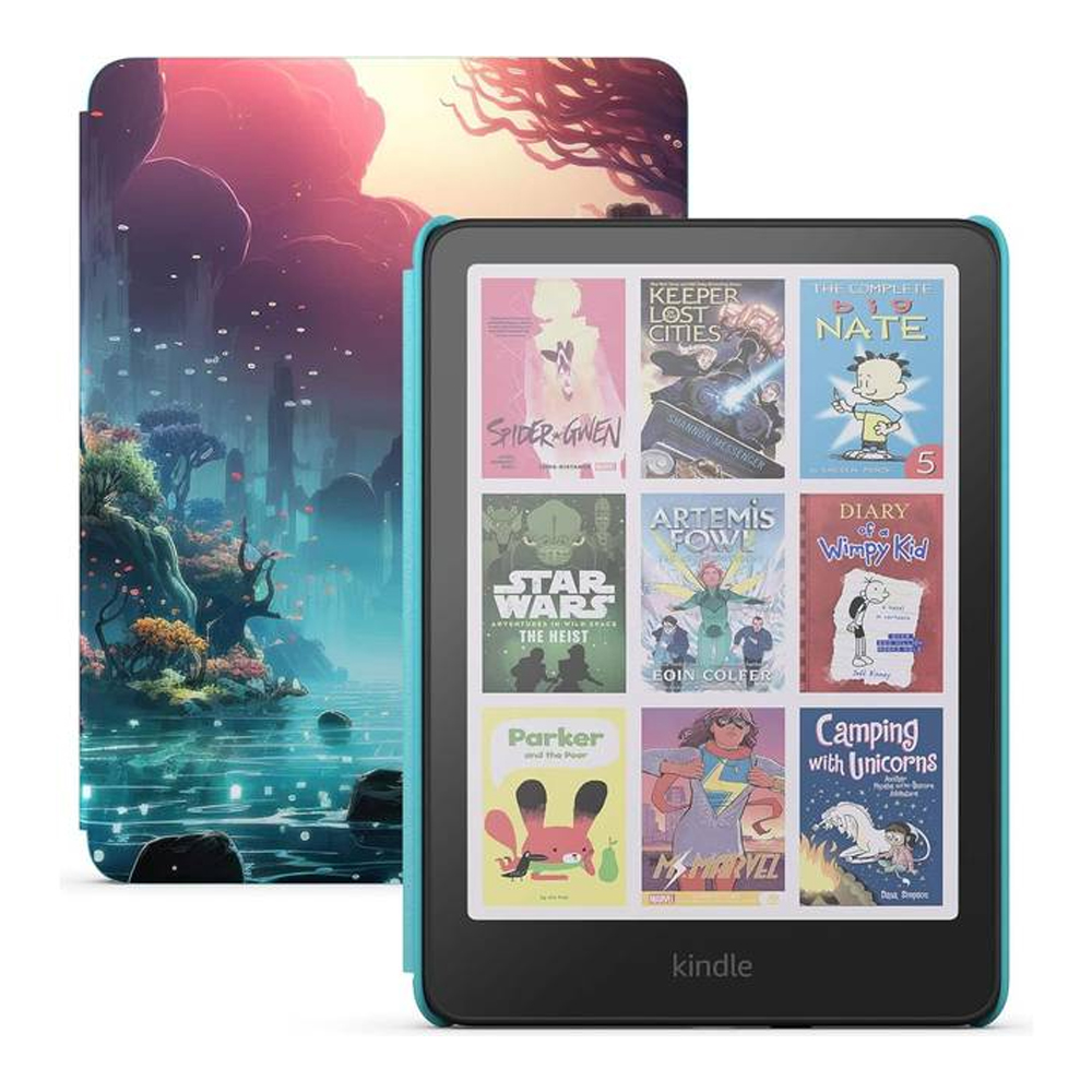 AMAZON KINDLE COLORSOFT KIDS 2025 - 16GB - FANTASY RIVER CASE (WITHOUT ADS)