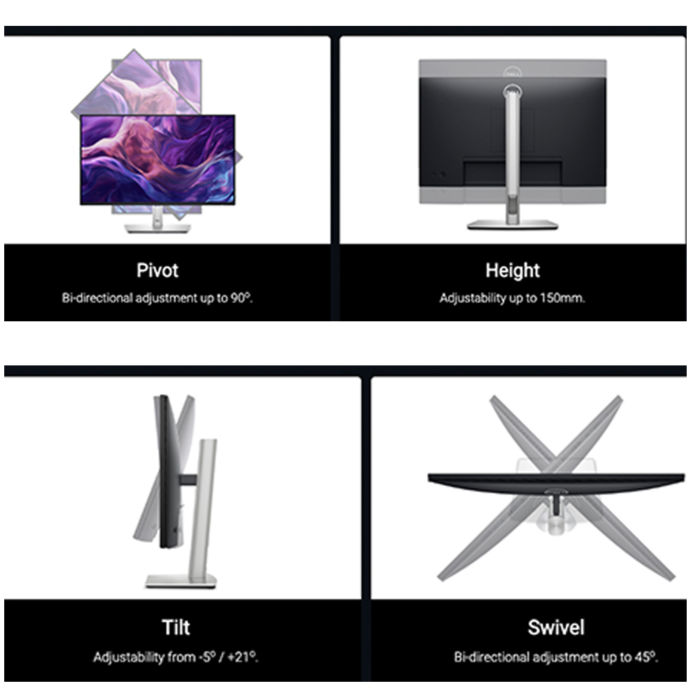 DELL 24 USB-C HUB MONITOR P2425HE