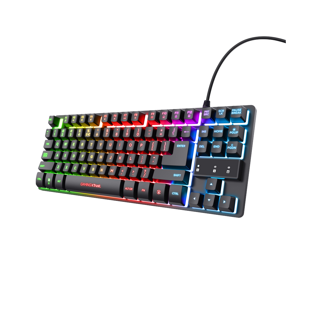 TRUST GXT833 THADO TKL KEYBOARD US