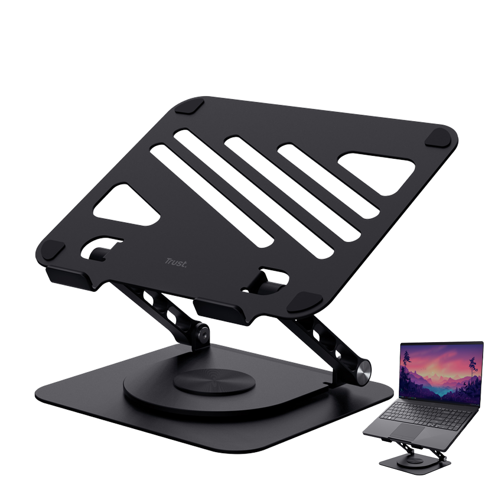 TRUST ZEFF METAL LAPTOP STAND