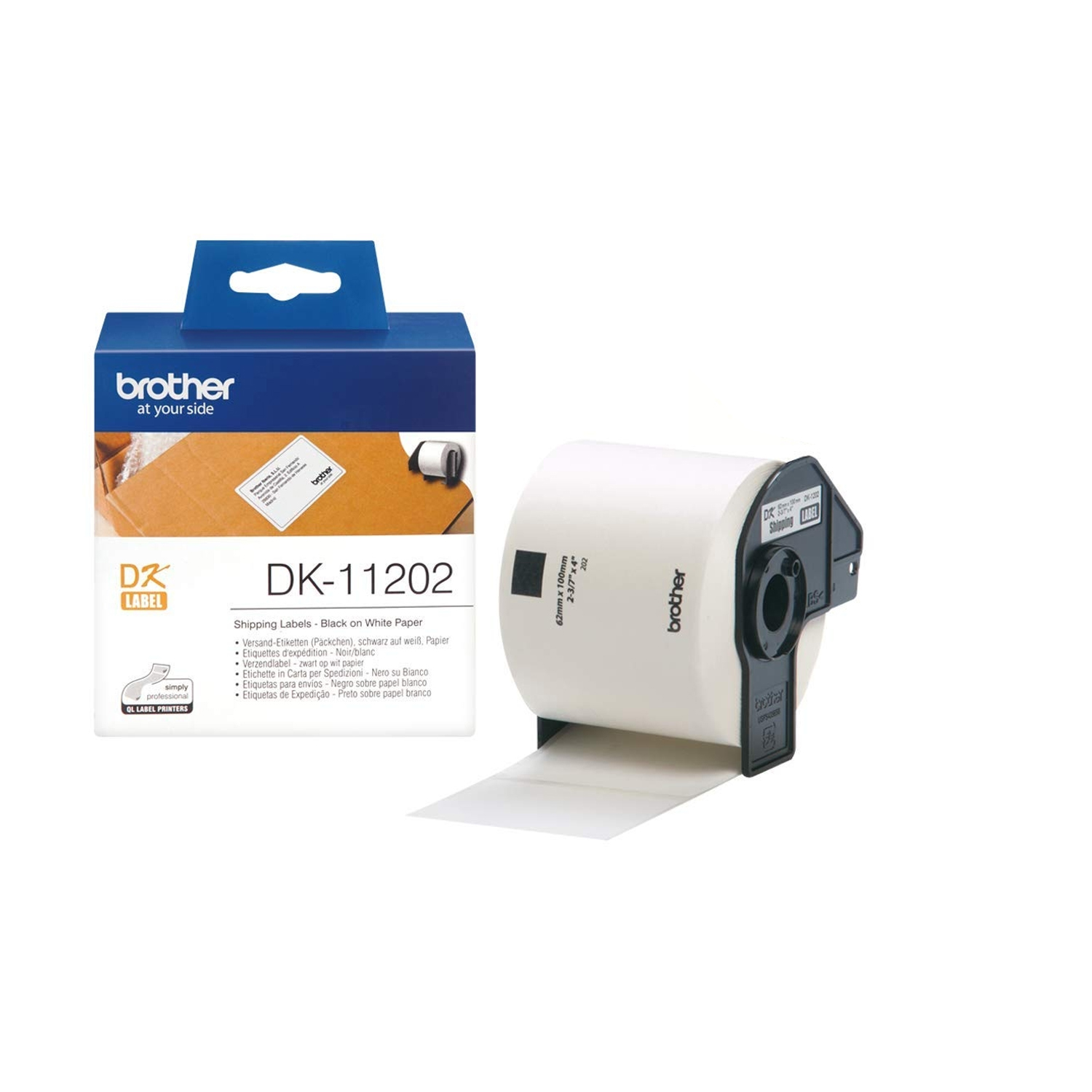 BROTHER SHIPPING LABELS DK11202