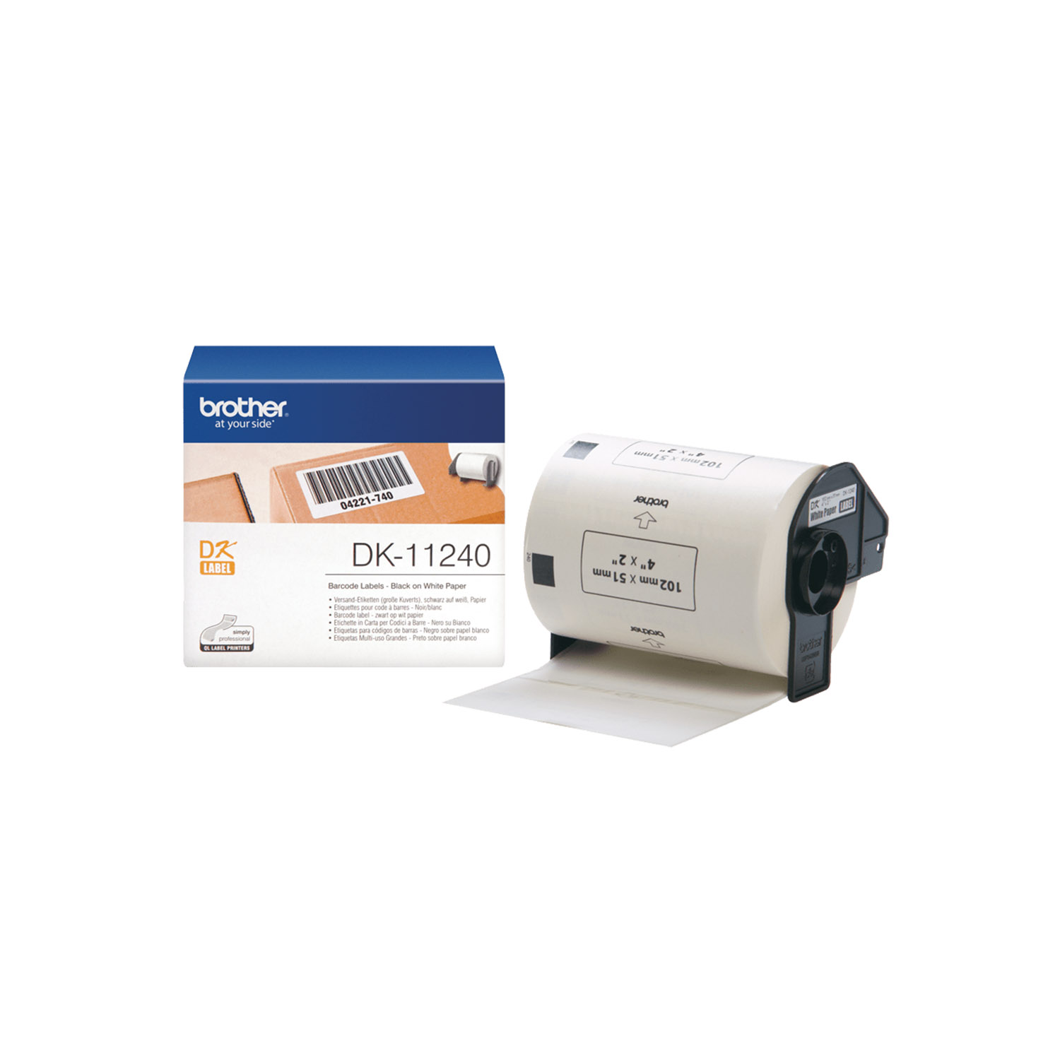 BROTHER BARCOSE LABLES 102 X 51MM