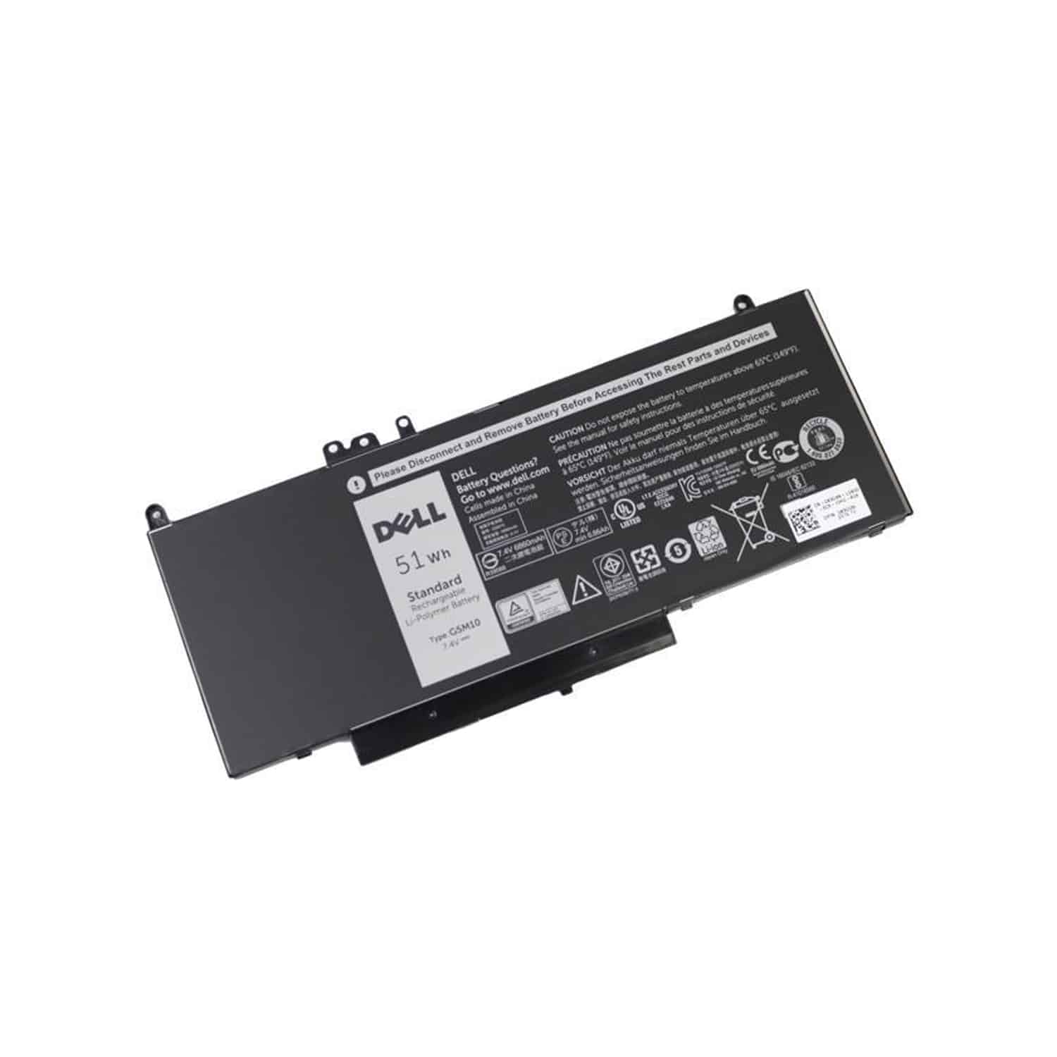 BATTERY, 51WHR, 3 CELL, LITHIUM ION