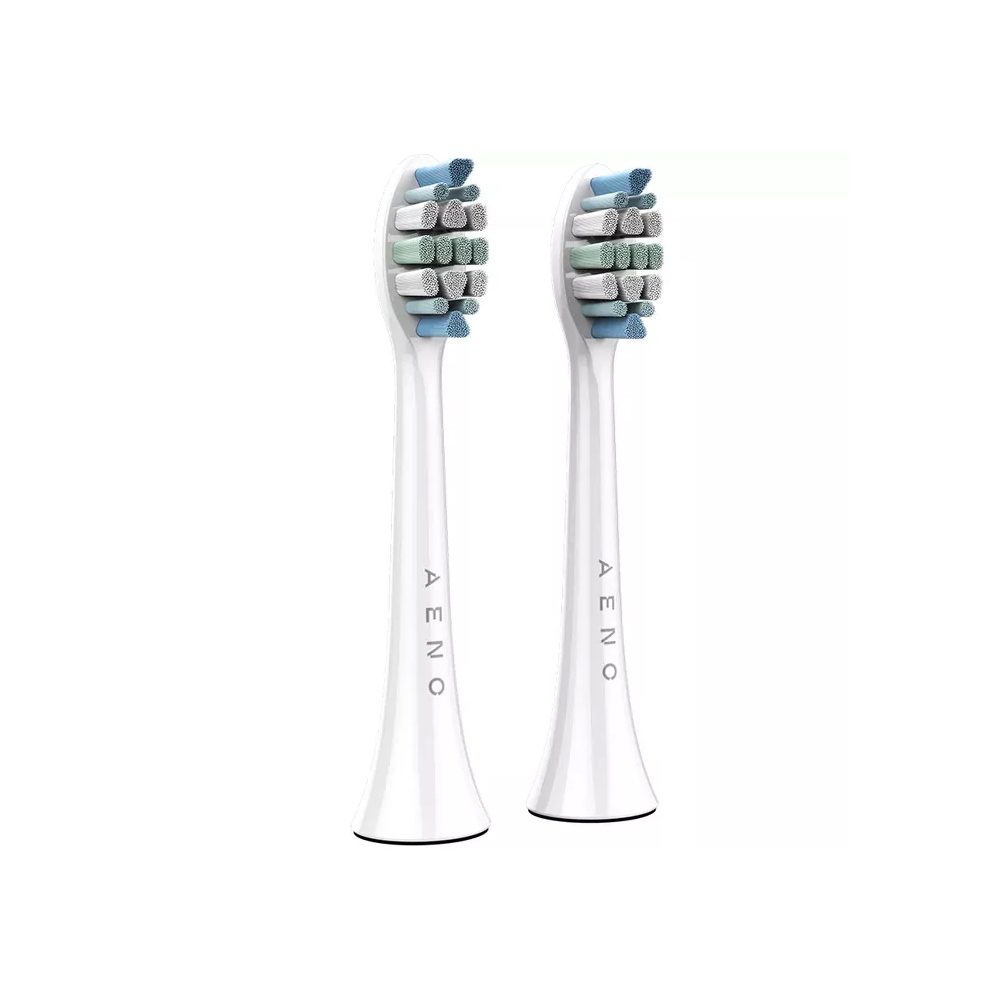 AENO BAOLIJIE REPLACEMENT TOOTHBRUSH HEADS 2PC WHITE