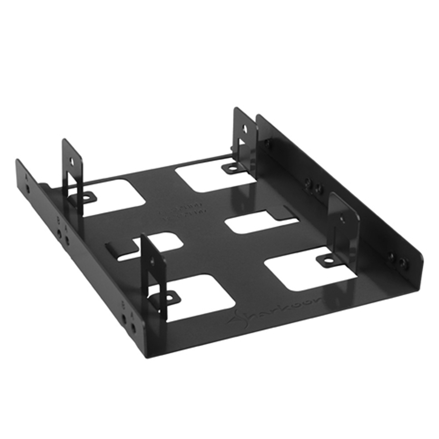 SHARKOON 3.5" BAYEXTENSION BLACK SSD MOUNTING FRAME FOR 2 SSDS