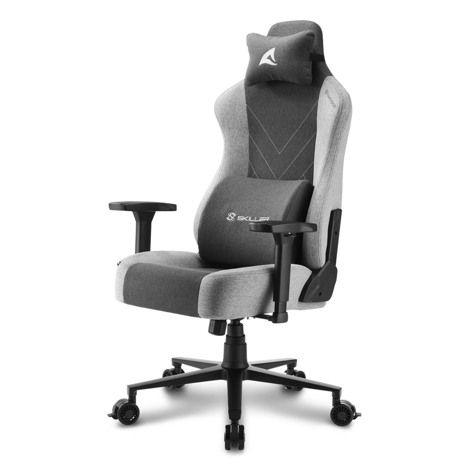 SHARKOON SKILLER SGS30 FABRIC GREY GAMING CHAIR