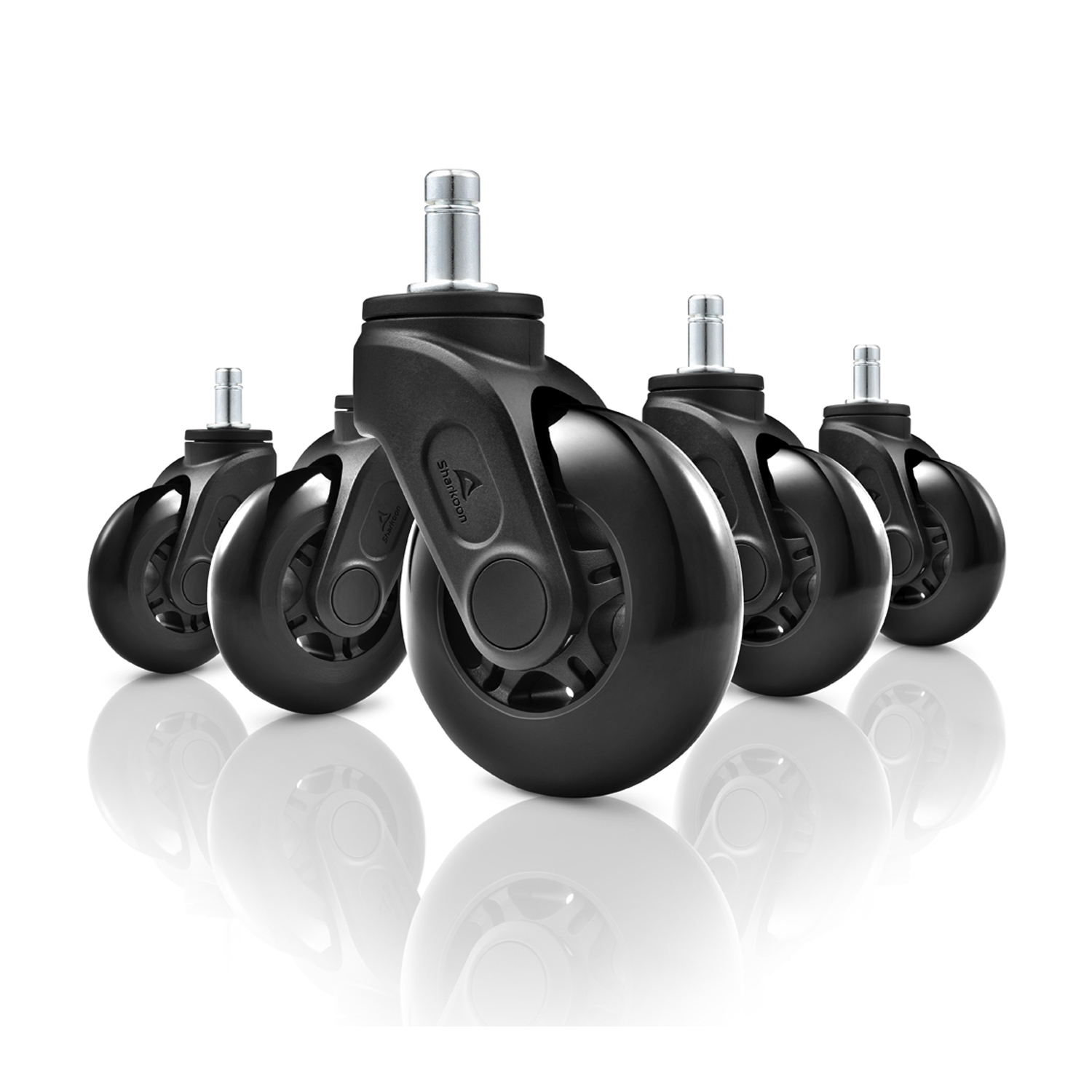 SHARKOON SW10 75MM INLINE SKATES CASTER WHEELS