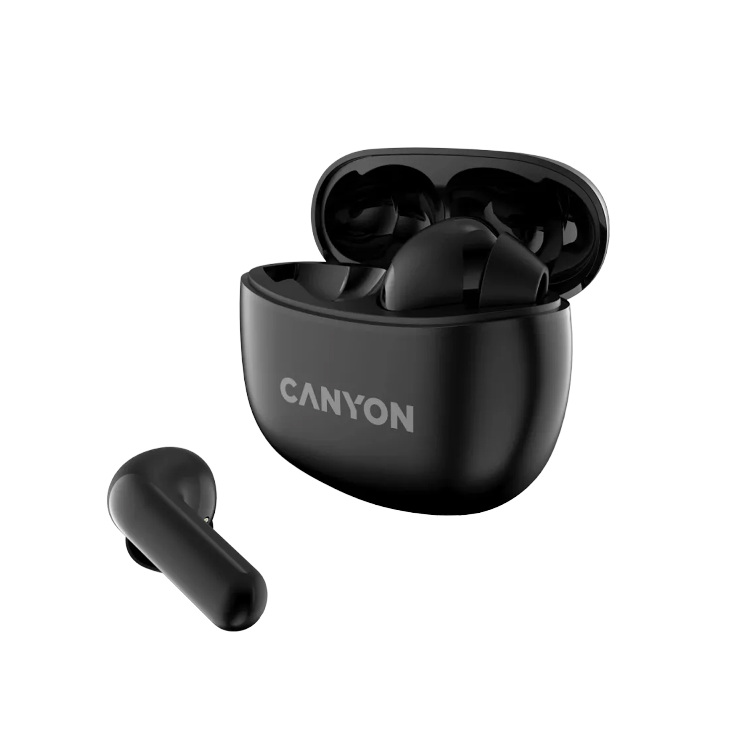 CANYON TWS-5 BLUETOOTH HEADSET WITH MIC BLACK