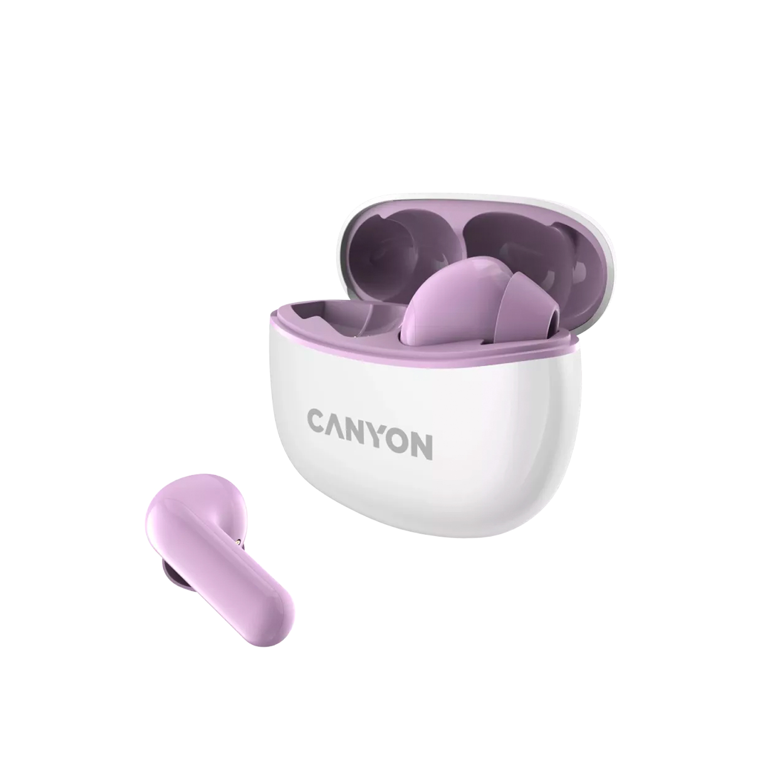 CANYON TWS-5 BLUETOOTH HEADSET WITH MIC PURPLE