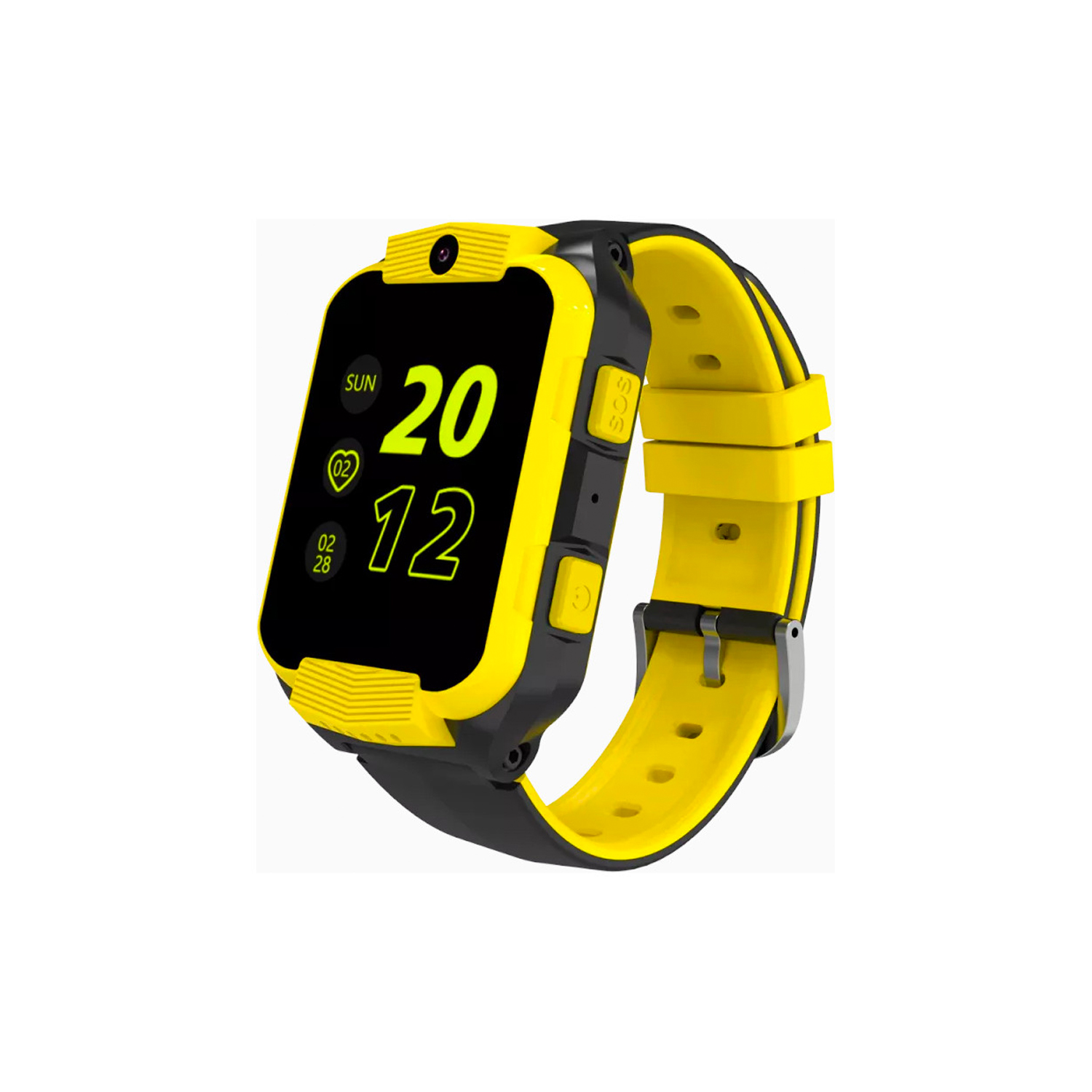CANYON CINDY 4G KIDS CAMERA MUSIC SMARTWATCH YELLOW BLACK