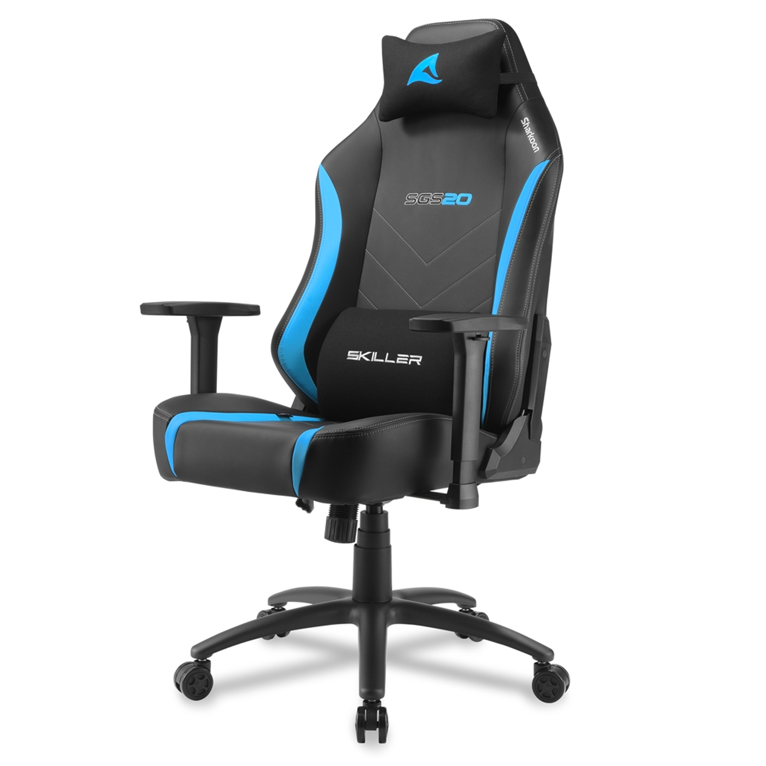 SHARKOON SKILLER SGS20 BLUE GAMING CHAIR