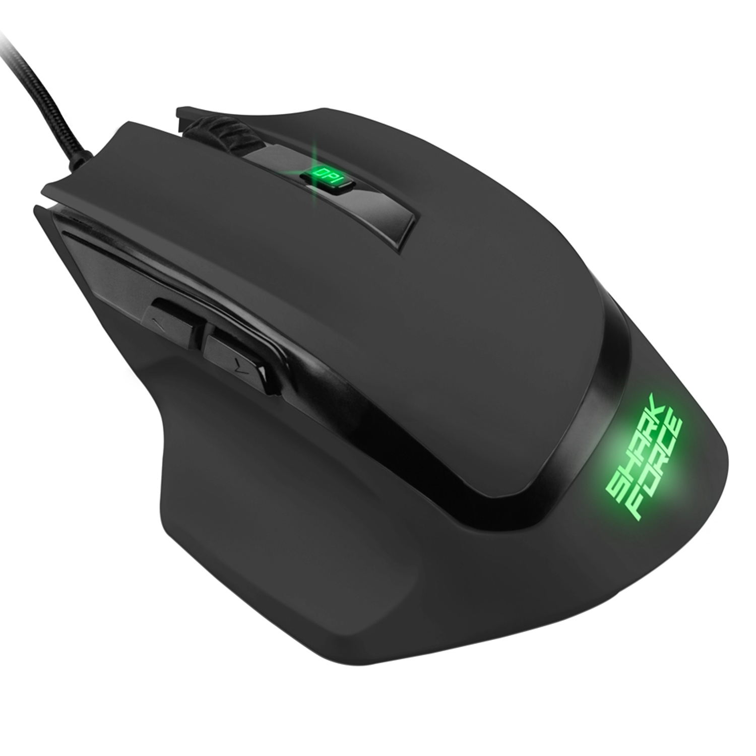 SHARKOON SHARK FORCE II GAMING MOUSE - BLACK
