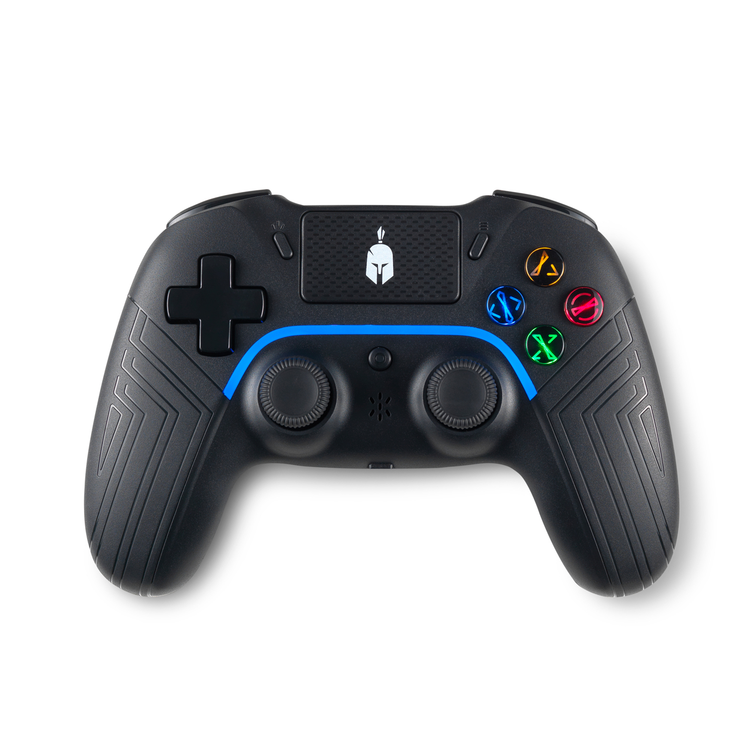 SPARTAN GEAR ASPIS 4 WIRED & WLESS CONTROLLER (FOR PC [WIRED] & PS4 [WLESS]) BLK