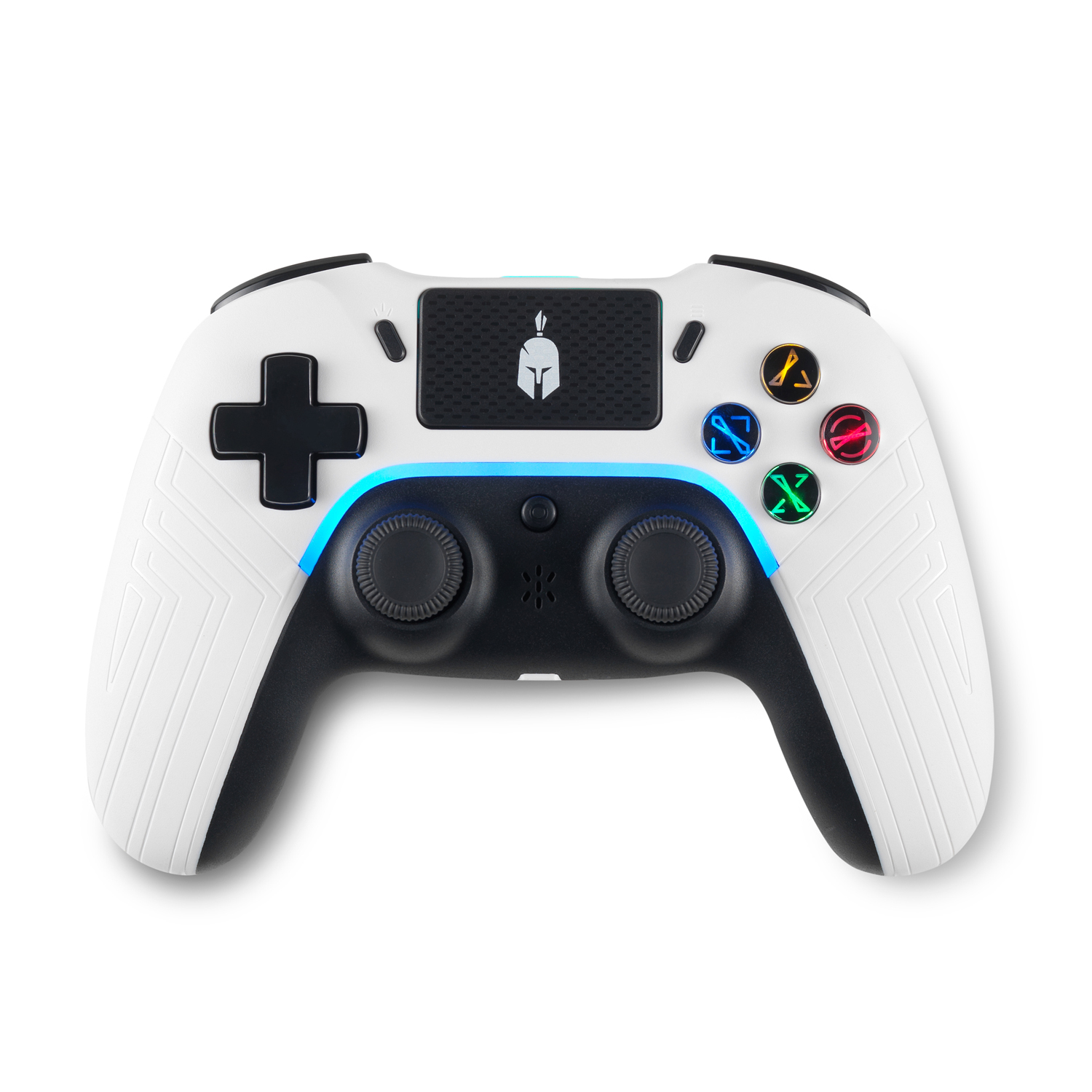SPARTAN GEAR ASPIS 4 WIRED & WLESS CONTROLLER (FOR PC [WIRED] & PS4 [WLESS]) WHT