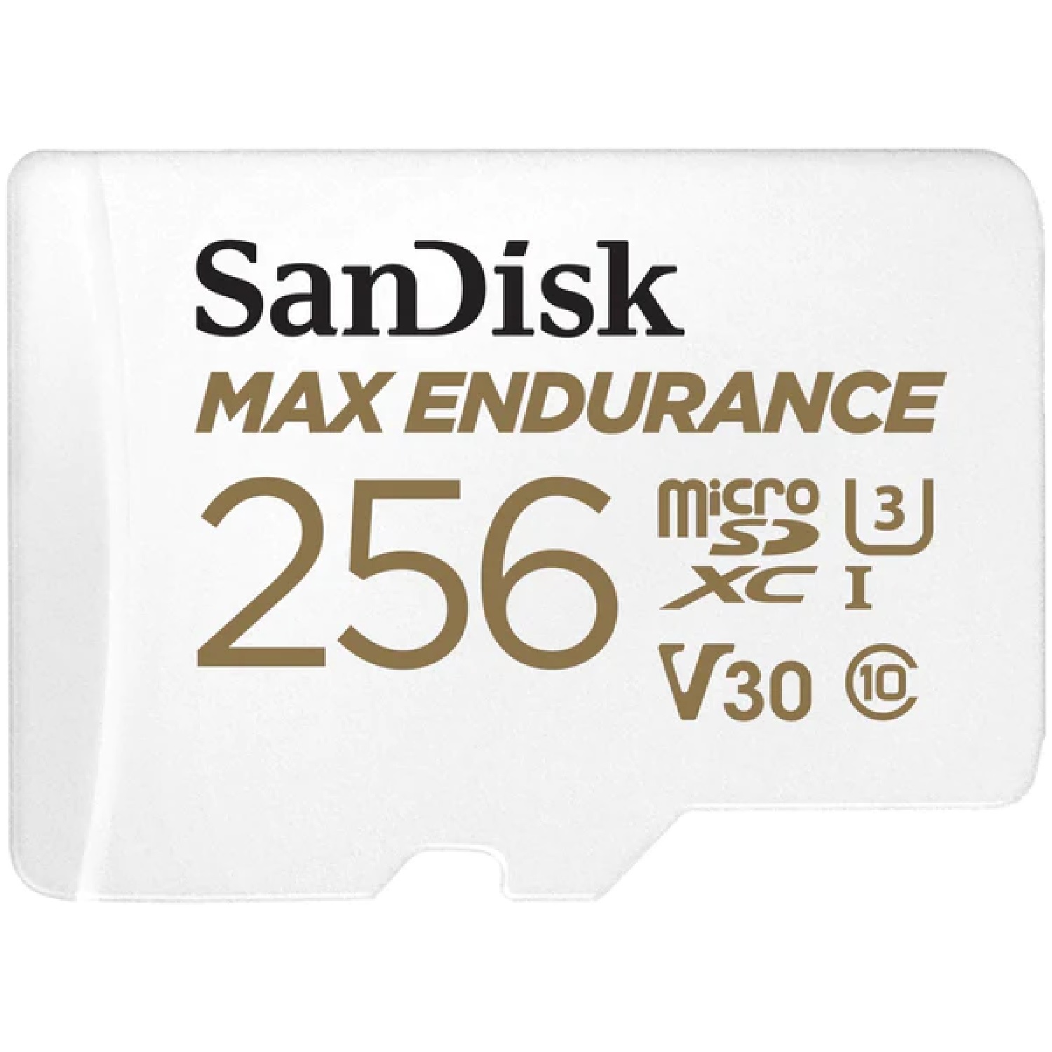 SANDISK MAX ENDURANCE MICROSD CARD - 256GB