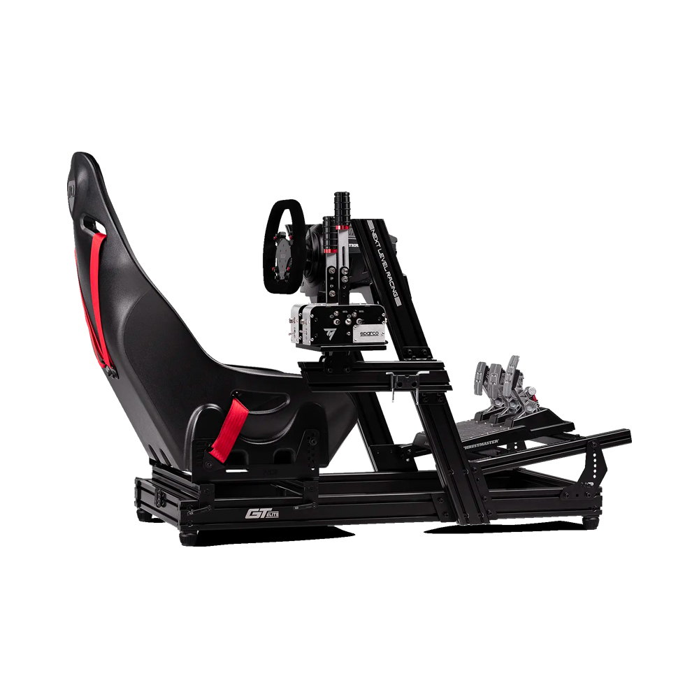 NEXT LEVEL RACING GTELITE ALUMINIUM SIMULATOR COCKPIT - WHEEL PLATE EDITION