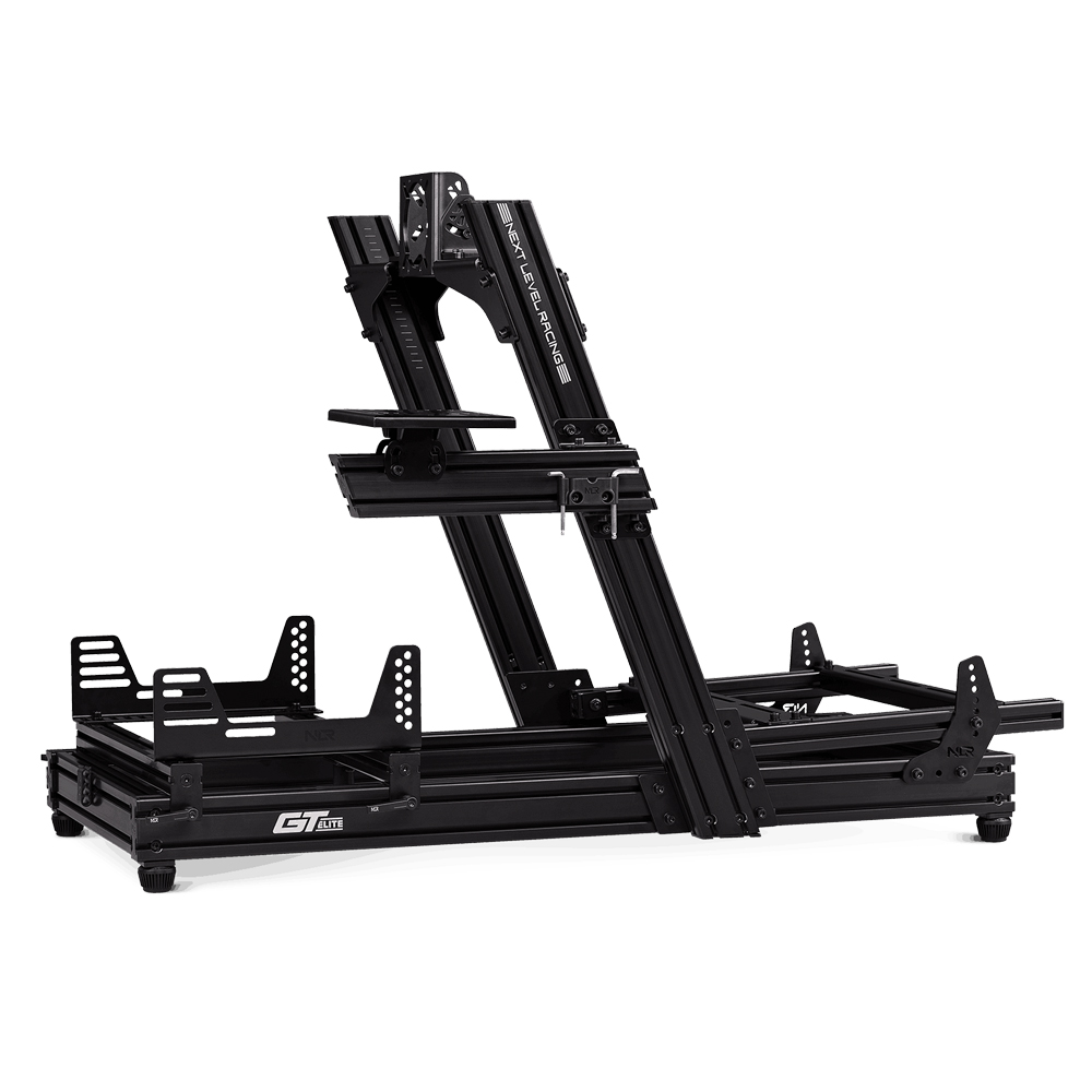 NEXT LEVEL RACING F-GT ELITE ALUMINIUM SIMULATOR COCKPIT - FRONT & SIDE MOUNT ED