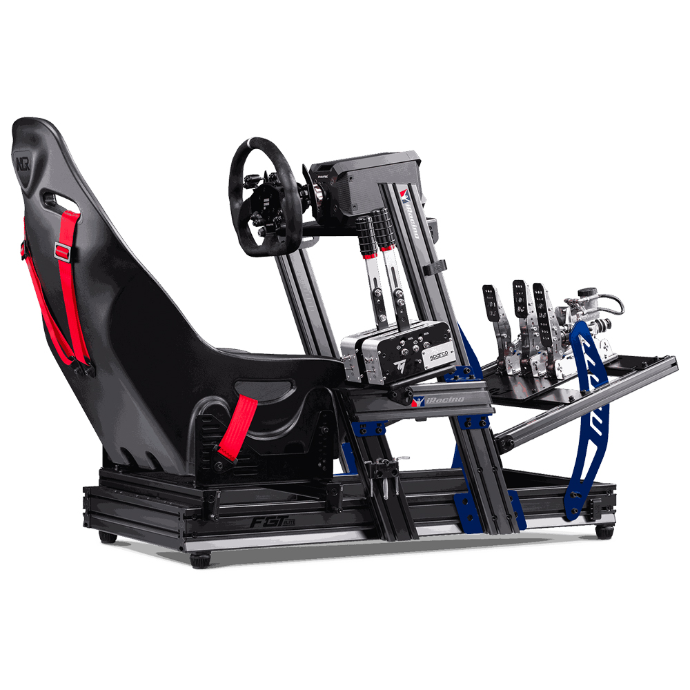 NEXT LEVEL RACING F-GT ELITE ALUMINIUM SIMULATOR COCKPIT - IRACING EDITION