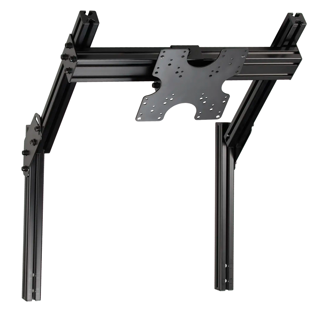 NEXT LEVEL RACING ELITE FREE STANBING QUAD MONITOR ADD-ON BLACK