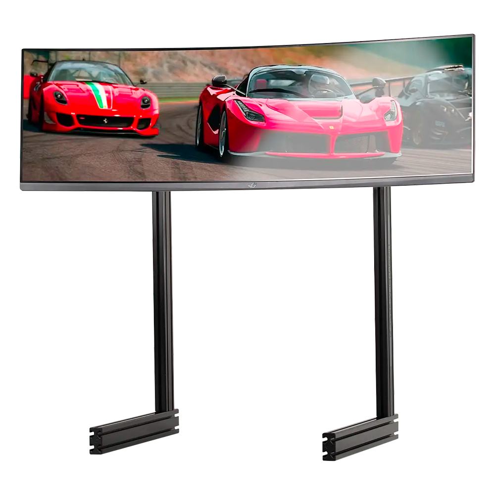 NEXT LEVEL RACING ELITE FREE STANDING SINGLE MONITOR STAND BLACK