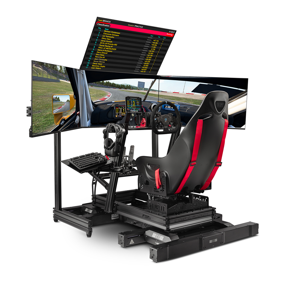NEXT LEVEL RACING ELITE QUAD MONITOR STAND