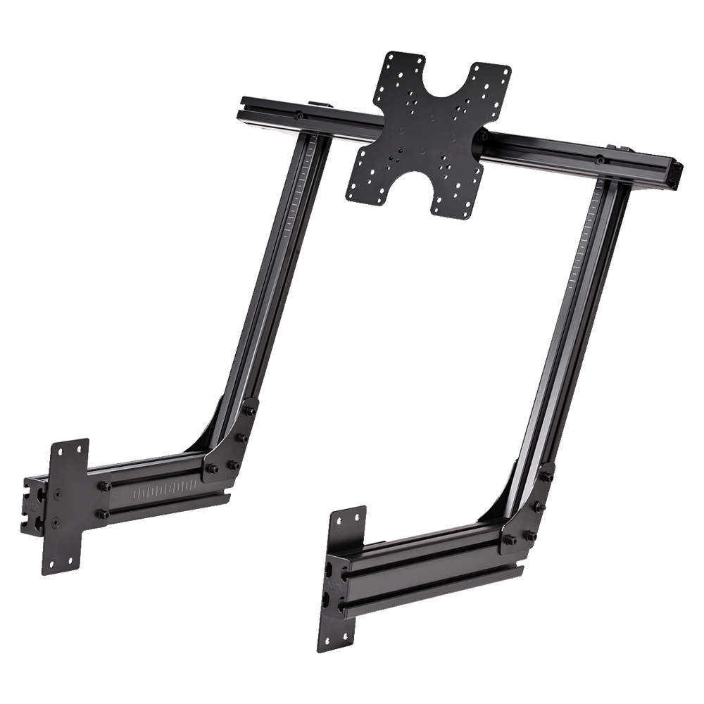 NEXT LEVEL RACING F-GT ELITE DIRECT MONITOR MOUNT CARBON GREY