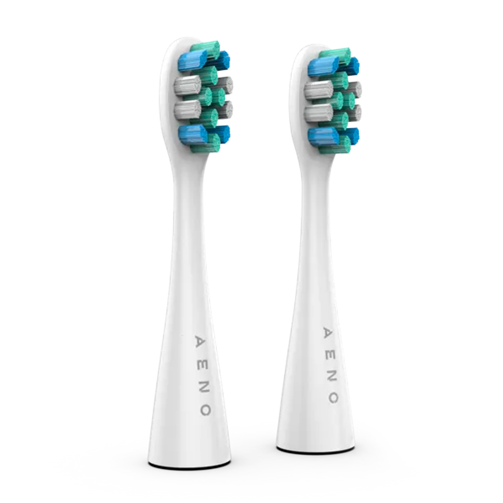 AENO KIDS REPLACEMENT TOOTHBRUSH HEADS 2PC WHITE