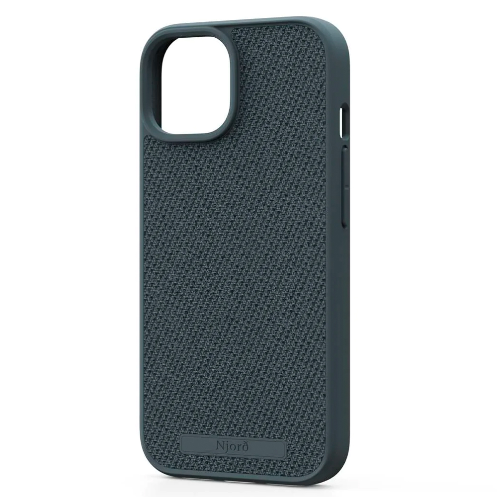 NJORD FABRIC MAGSAFE CASE FOR IPHONE 15 PRO DARK GREY