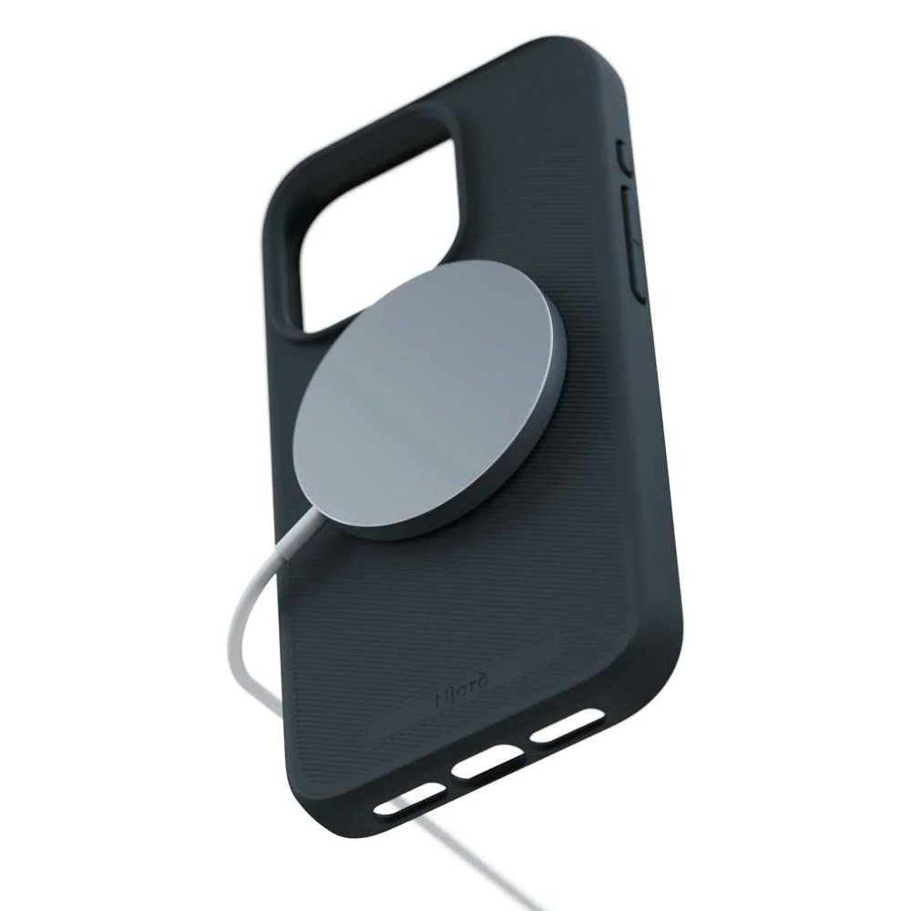 NJORD 100% GRS MAGSAFE CASE IPHONE 15 PRO DARK GREY