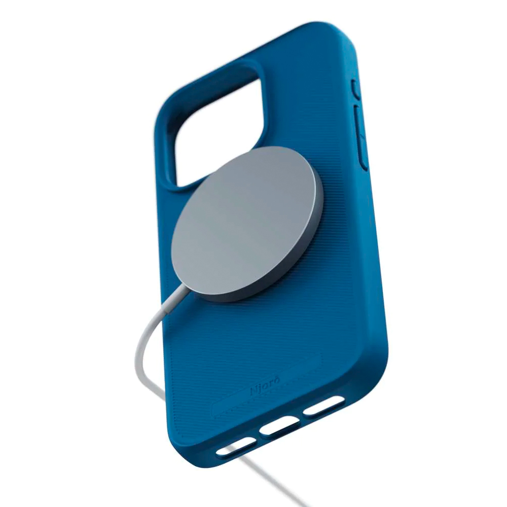 NJORD 100% GRS MAGSAFE CASE IPHONE 15 PRO BLUE
