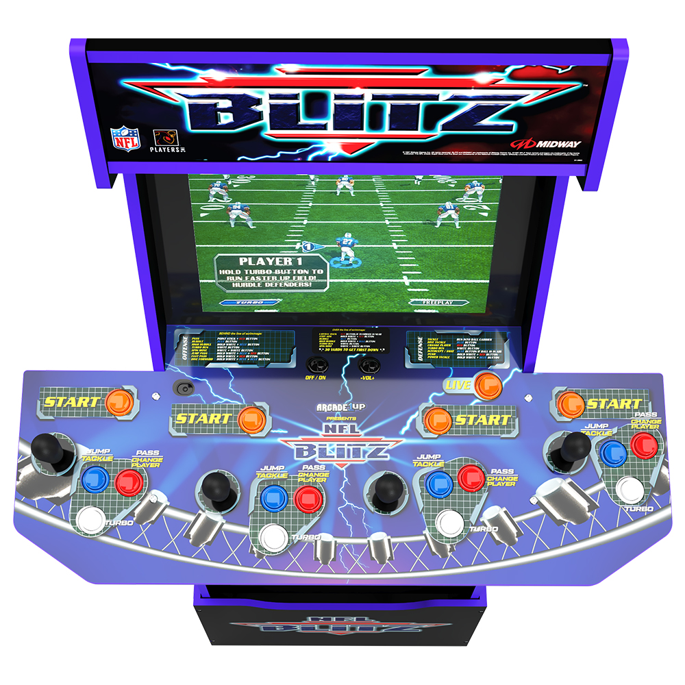 ARCADE1UP NFL BLITZ ARCADE MACHINE