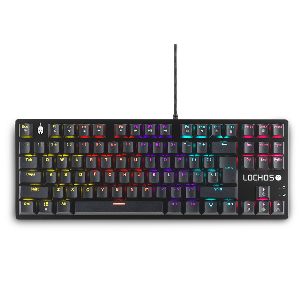 SPARTAN GEAR LOCHOS 2 TKL 87 KEYS WIRED MECHANICAL GAMING KEYBOARD