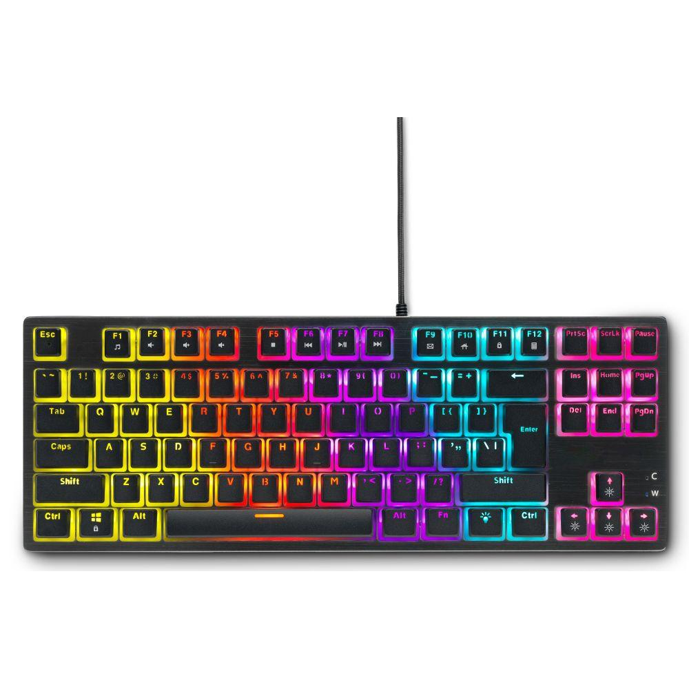 Keyboard Inter SPARTAN GEAR LOCHOS 2 RGB TKL 87 KEYS WIRED MECHANICAL GAMING KEYBOARD