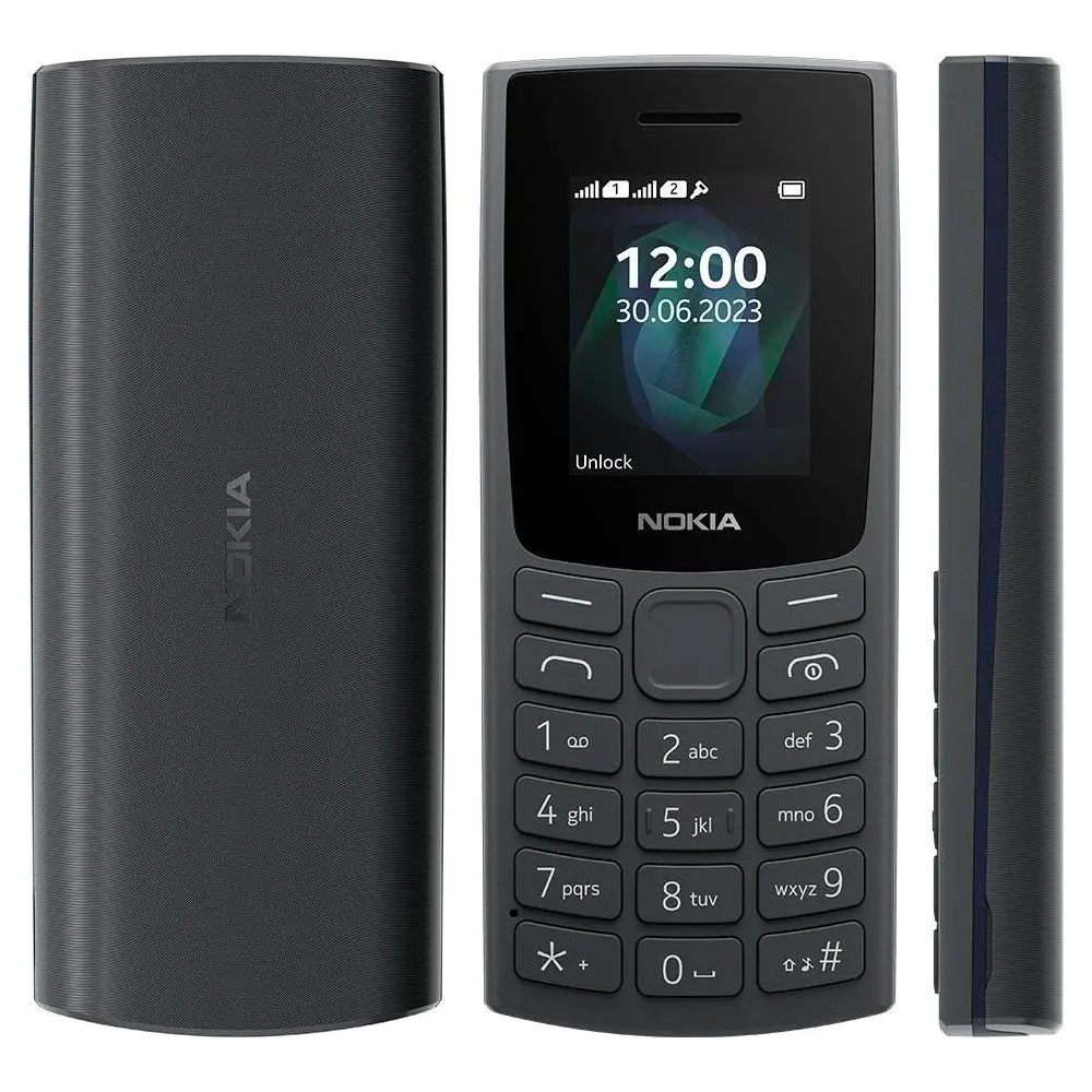 NOKIA 105 2G 2023 CHARCOAL DUAL SIM
