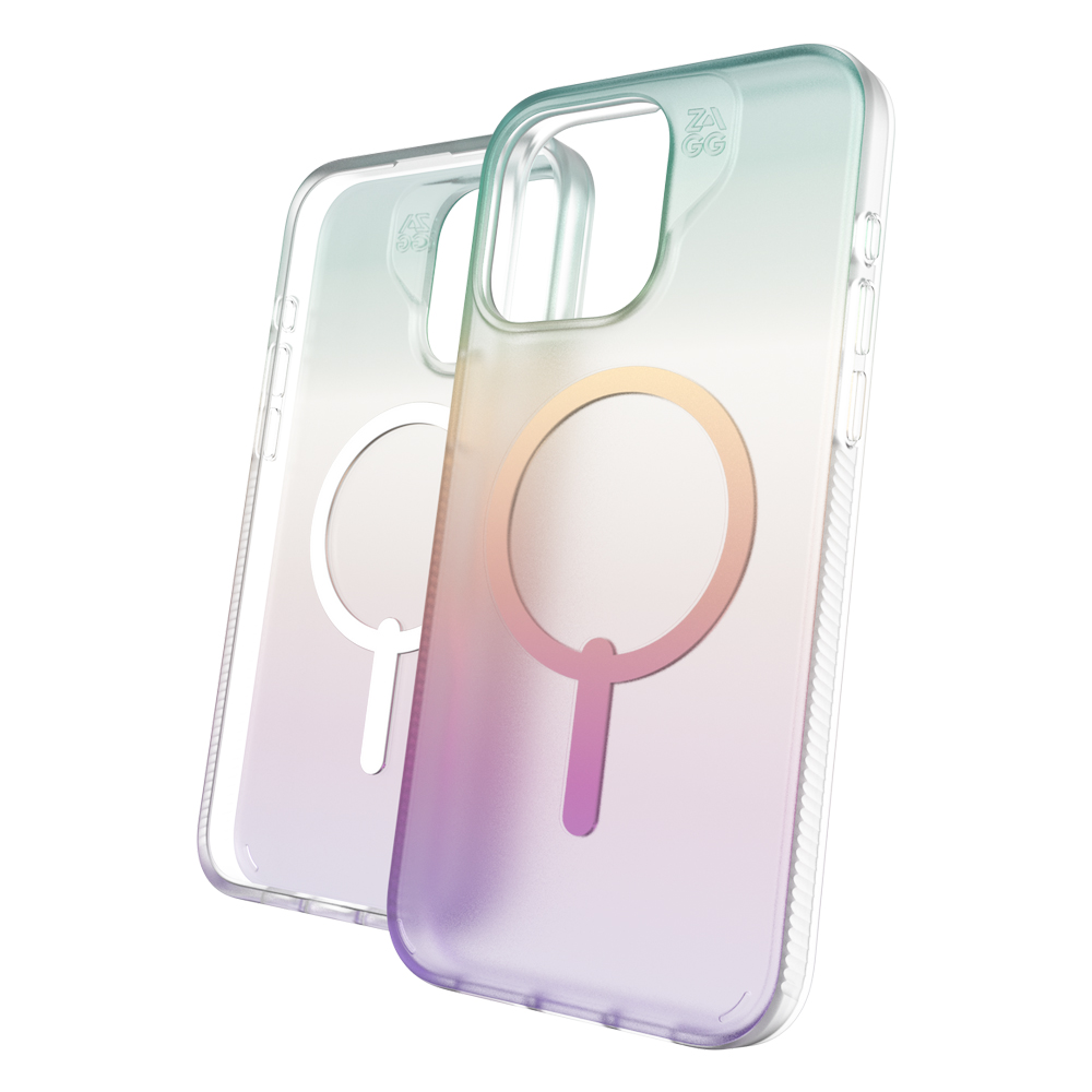 ZAGG MILAN SNAP MAGSAFE CASE IRIDESCENT IPHONE 15 PRO MAX