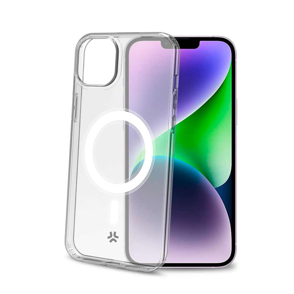 CELLY MAGSAFE TPU TRANSPARENT SOFT CASE IPHONE 15 PLUS