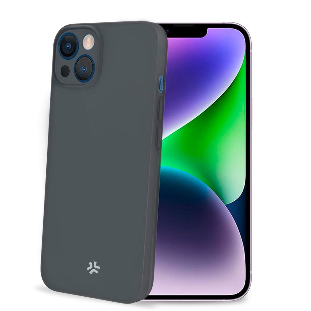 CELLY TPU DARK TRANSPARENT CASE IPHONE 15 PLUS