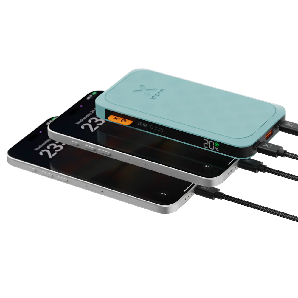 XTORM 20W FUEL SERIES POWERBANK 10,000 - TEAL BLUE