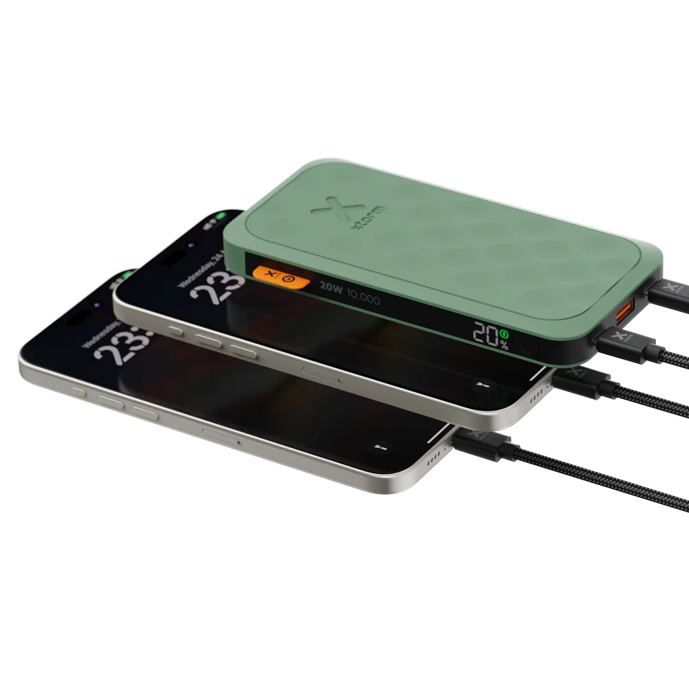 XTORM 20W FUEL SERIES POWERBANK 10,000 - SAGE GREEN